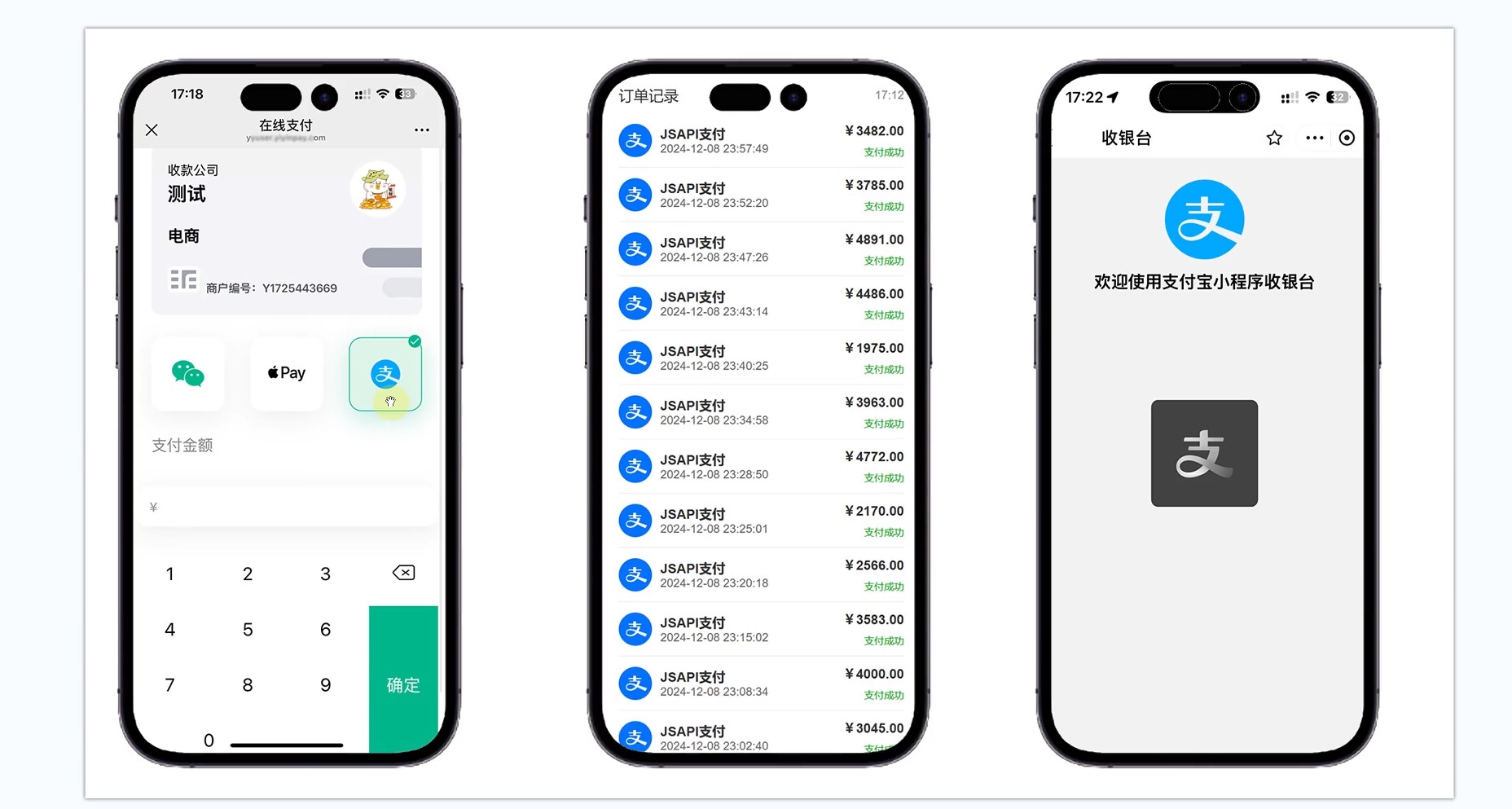 易支付精美设计的支付收银台模板-胖大海博客资源网